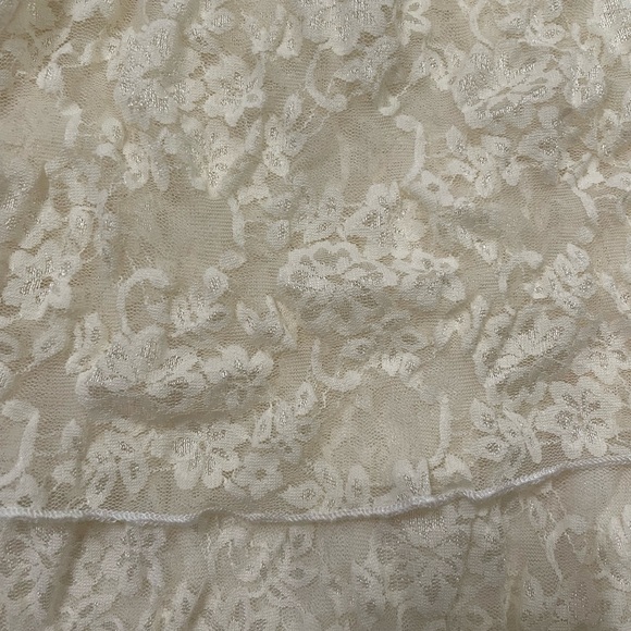 Lace New Direction top. Cream - Picture 10 of 11
